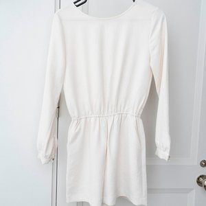 Wilfred White Long Sleeve Romper - Small